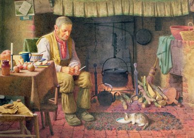 Am Kamin von Henry Spernon Tozer